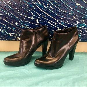 Nine West Pointed Toe Booties - Black